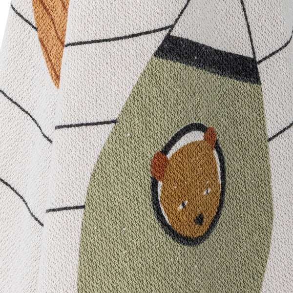 Bílá dětská deka 130x160 cm Space – Bloomingville Mini-image-3