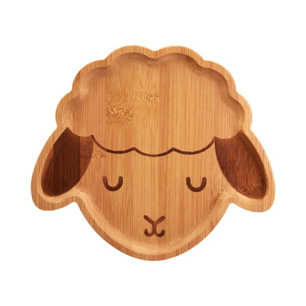 Dětská bambusový talíř Sass & Belle Farmyard Friends Baa Baa Lamb