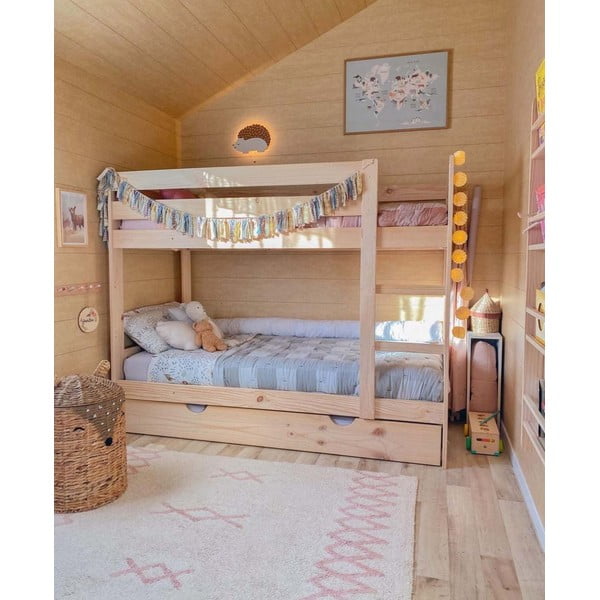 Růžovo-krémový pratelný ručně tkaný bavlněný koberec 120x160 cm Atlas Natural – Lorena Canals-image-4