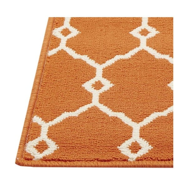 Oranžový venkovní koberec Floorita Trellis, 160 x 230 cm-image-3