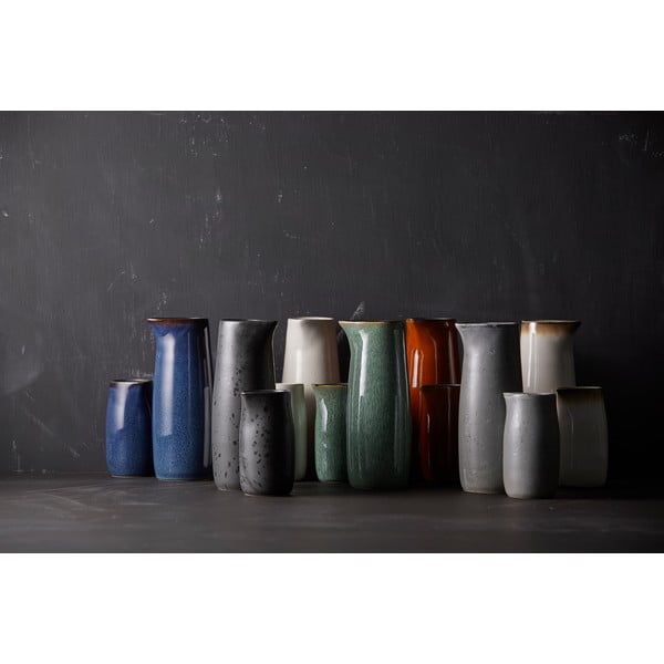 Šedá keramická konvička na mléko 500 ml Grey/Grey – Bitz-image-3