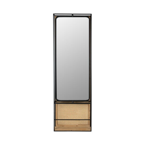 Nástěnné zrcadlo s poličkou  53x165 cm Langres – Dutchbone