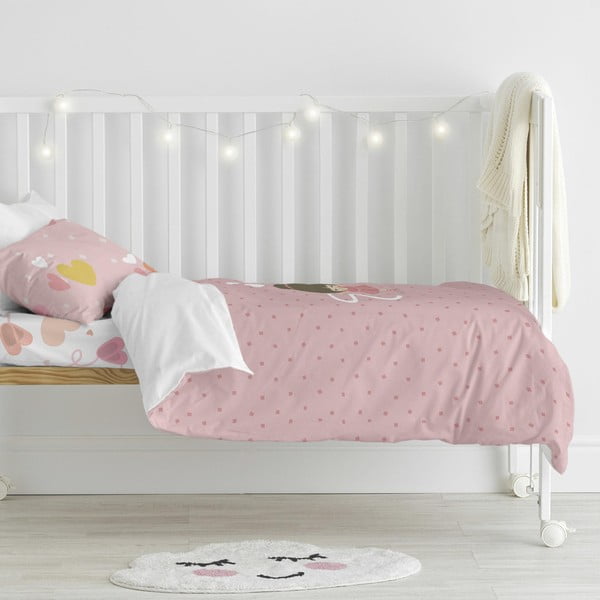 Bavlněné dětské povlečení do postýlky 115x145 cm Dancing – Mr. Fox-image-4