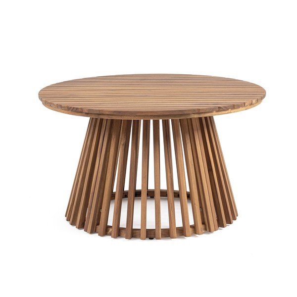Kulatý zahradní konferenční stolek z masivu akácie ø 70 cm Rodano – Bizzotto