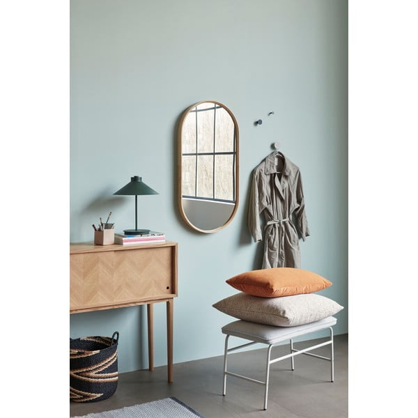 Komoda z dubového dřeva Hübsch Herringbone, výška 90 cm-image-1