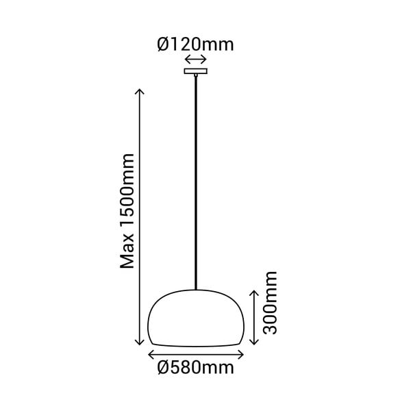 Ratanové závěsné svítidlo SULION Nest, výška 150 cm-image-3
