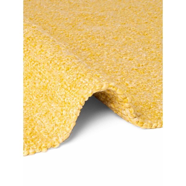 Žlutý ručně tkaný běhoun z materiálu bouclé 80x200 cm Notting Hill Portobello – Ted Baker-image-3