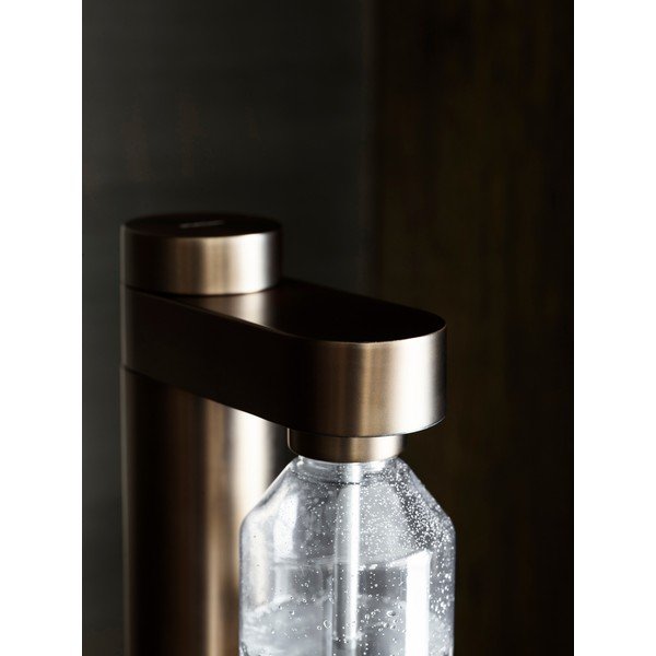 Hnědý výrobník sody z nerezové oceli Brus – Stelton-image-3