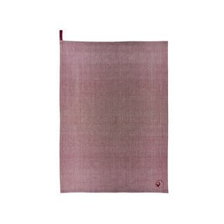 Růžová kuchyňská utěrka z bavlny Södahl Organic, 50 x 70 cm