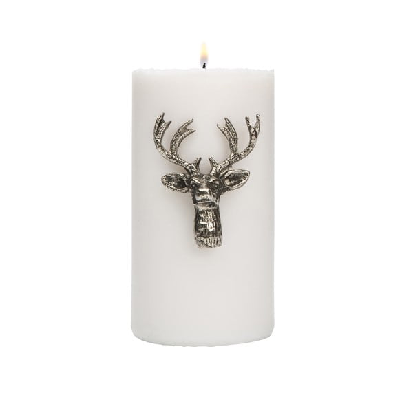 Ozdoba na svíčku Deer Silver
