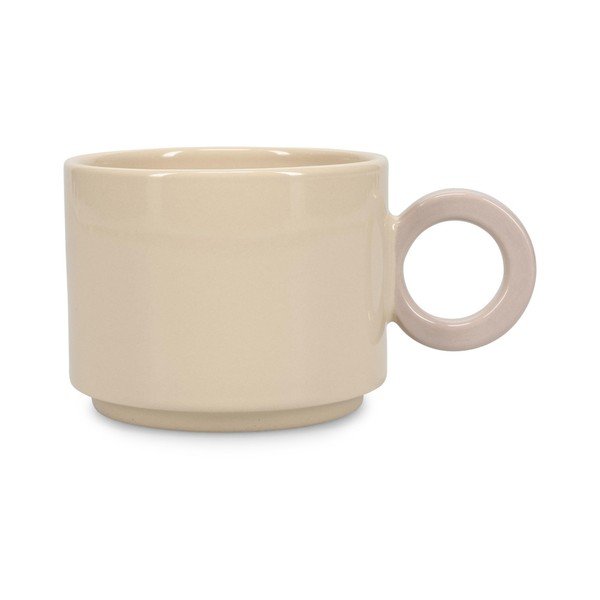 Béžový kameninový hrnek 280 ml Lou – ONA
