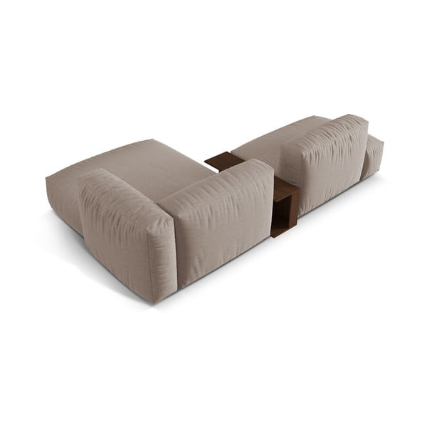 Béžová modulární rohová pohovka (pravý roh) Martina – Micadoni Home-image-3