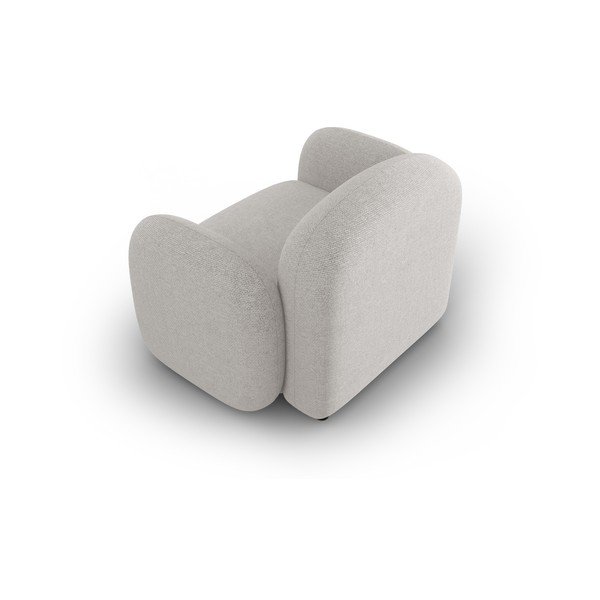 Světle šedé křeslo Blair – Micadoni Home-image-4