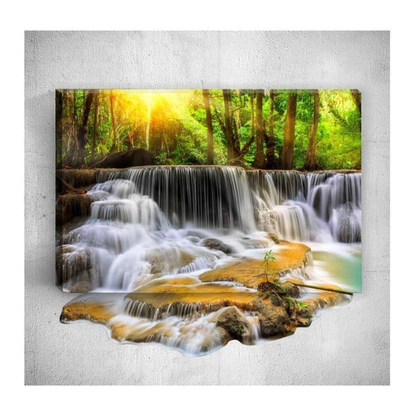Nástěnný 3D obraz Mosticx Waterfall, 40 x 60 cm
