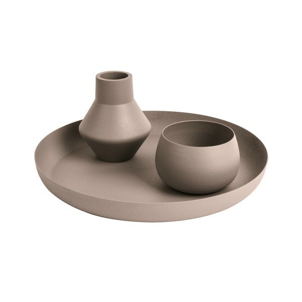 Béžová váza PT LIVING Nimble Angled, ⌀ 9 cm-image-1