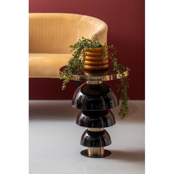 Kovový kulatý odkládací stolek ø 46 cm  Tess  – Leitmotiv-image-1