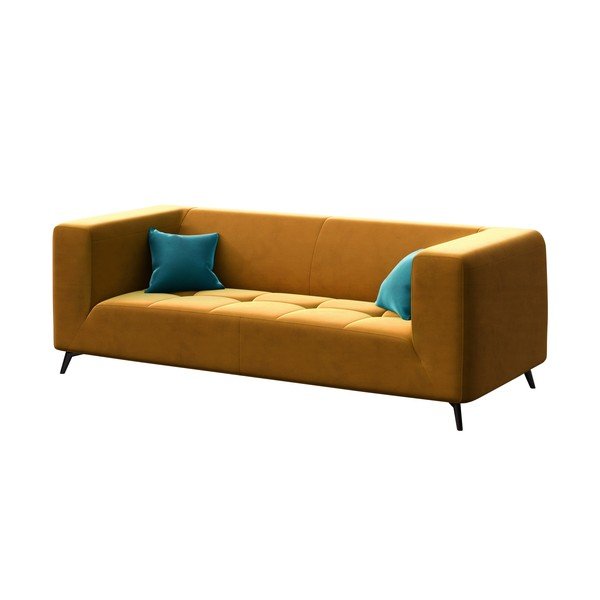 Medově žlutá pohovka MESONICA Toro, 217 cm-image-2