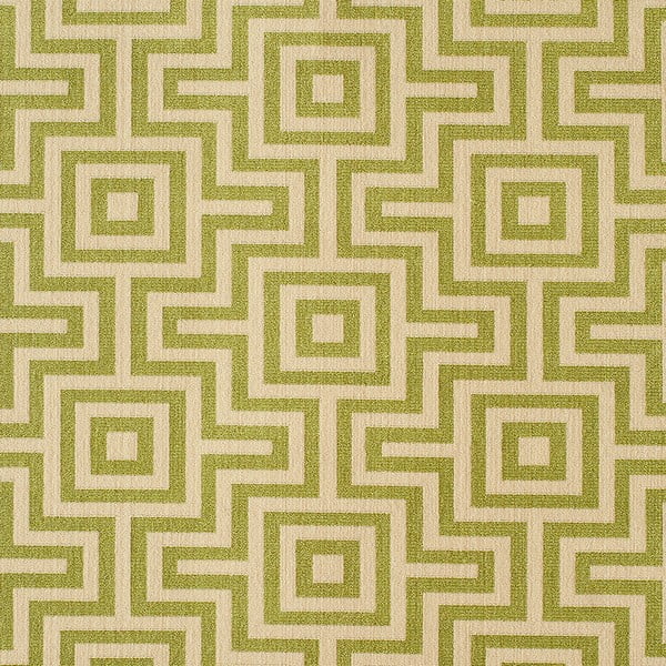 Zelený koberec Nourison Baja Lima, 290 x 201 cm