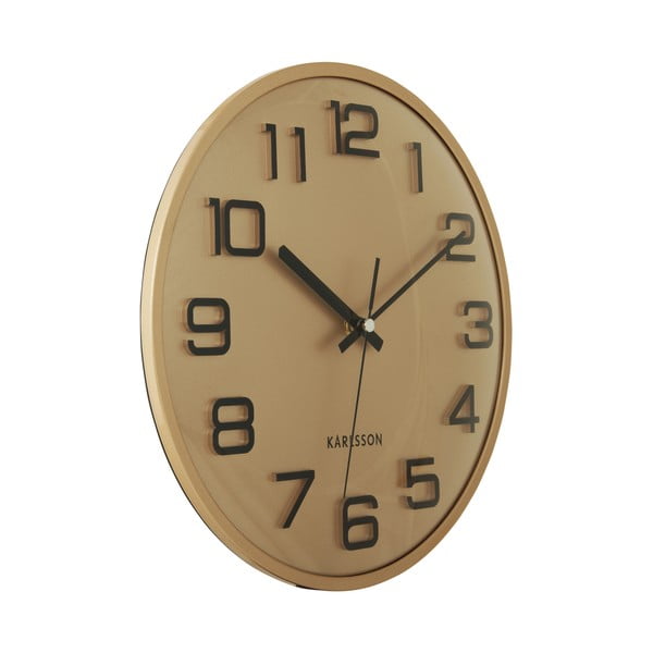 Nástěnné hodiny ø 30,5 cm 3D Numbers – Karlsson-image-2