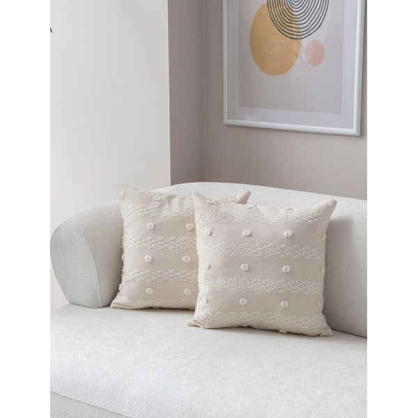 Povlaky na polštáře v sadě 2 ks 43x43 cm Tuffet – Mioli Decor-image-1
