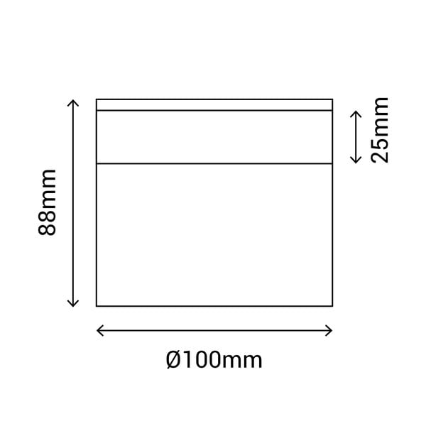 Hnědé stropní svítidlo SULION Congo, ø 10 cm-image-2