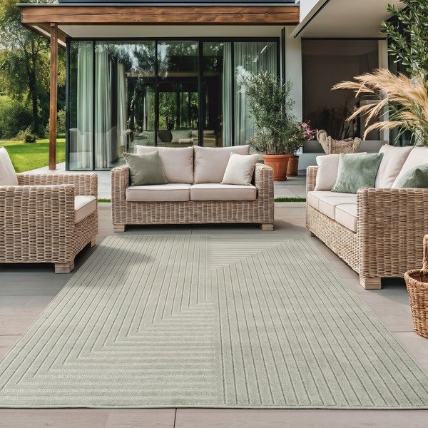 Zelený vnitřní a venkovní koberec 240x340 cm Nova 1202 – Ayyildiz Carpets-image-1