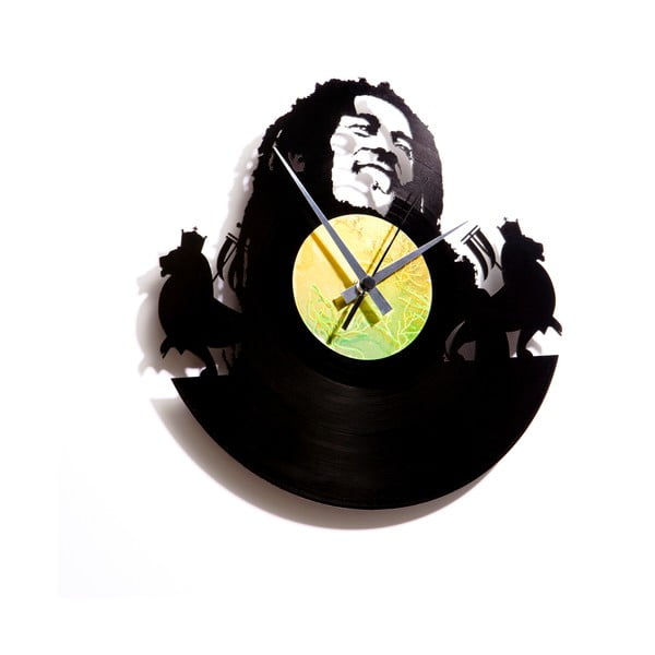 Vinylové hodiny Bob Marley