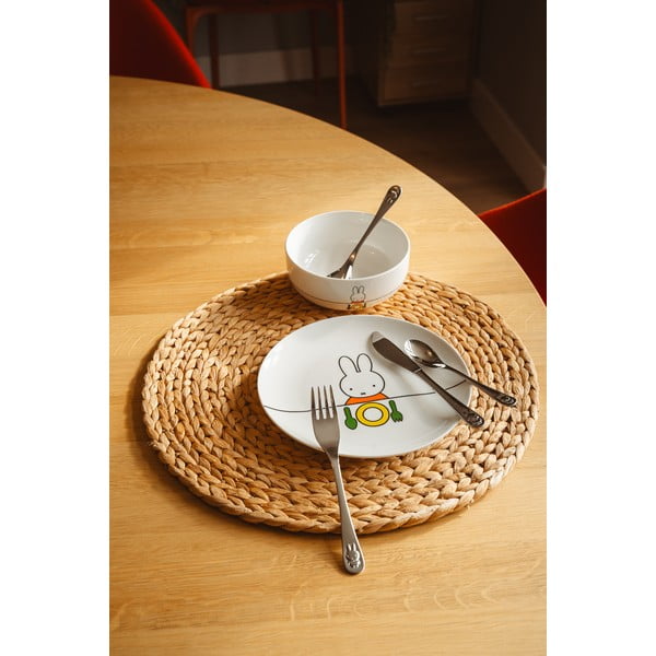 Porcelánová dětská jídelní sada 6 ks Miffy – Zilverstad-image-2