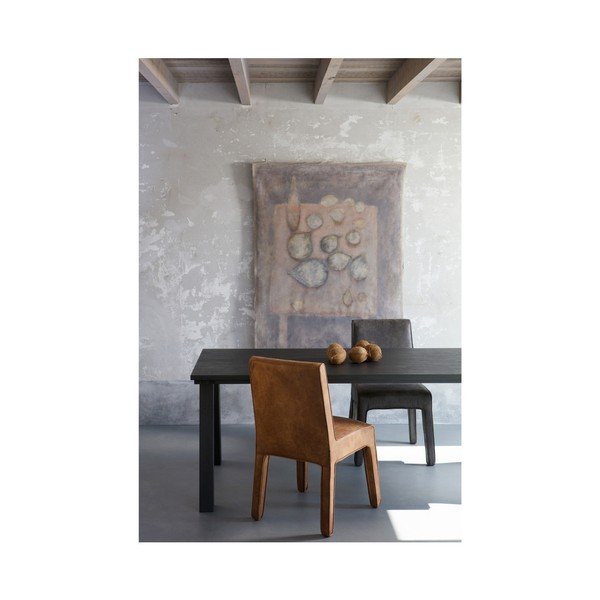Sada 2 hnědých kožených židlí BePureHome Cocoon-image-2