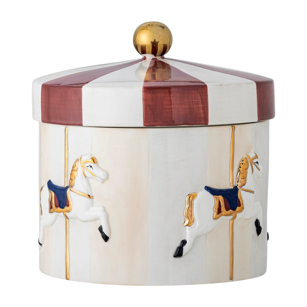 Kameninová dóza na cukroví/na sušenky Merry-go-round – Bloomingville