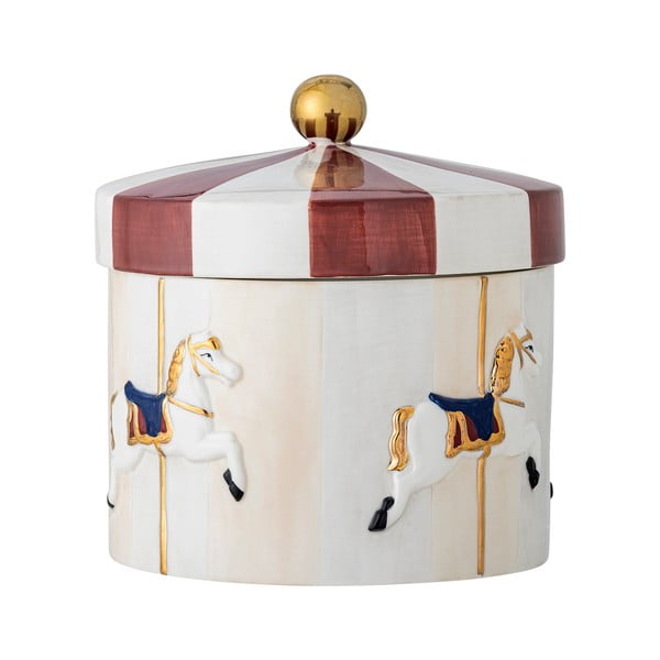 Dóza na cukroví z kameniny Merry-go-round – Bloomingville-image-4