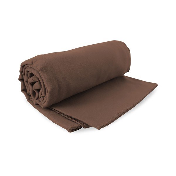 Hnědá rychleschnoucí osuška DecoKing EKEA, 40 x 80 cm-image-2