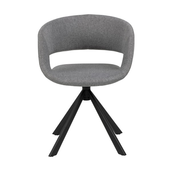 Šedá otočná jídelní židle Actona Grace-image-2