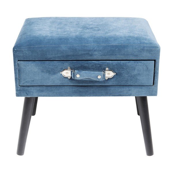 Modrá stolička Kare Design Drawer-image-3