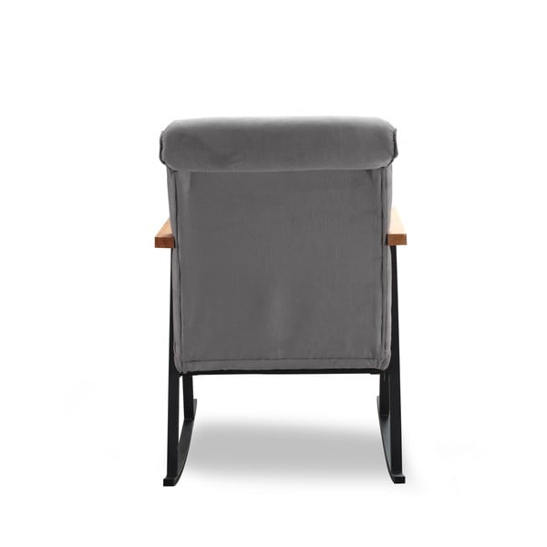 Šedé křeslo Yoka – Artie-image-3