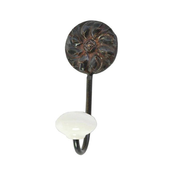 Hnědý háček Esschert Design Flora