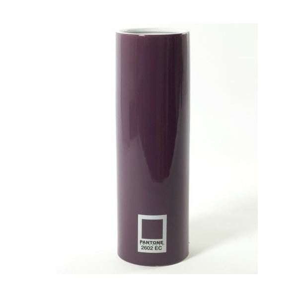 Váza Pantone Cylinder Purple, 20 cm