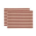 Prostírání v sadě 2 ks s příměsí juty 33x48 cm Statement Stripe – Södahl