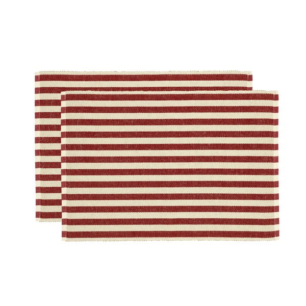 Prostírání v sadě 2 ks s příměsí juty 33x48 cm Statement Stripe – Södahl
