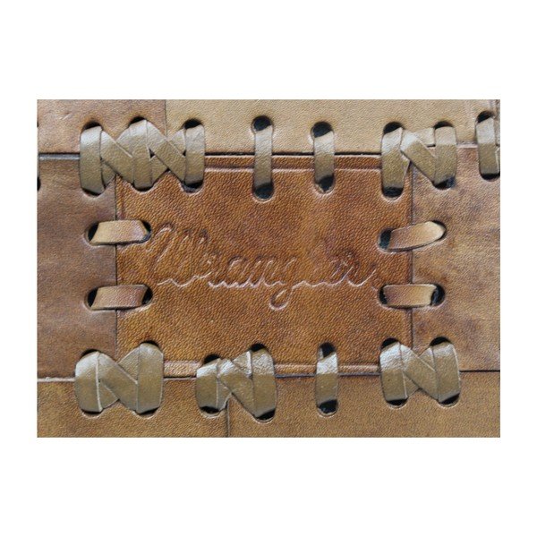 Kožená taburetka HMS collection Patchwork-image-2