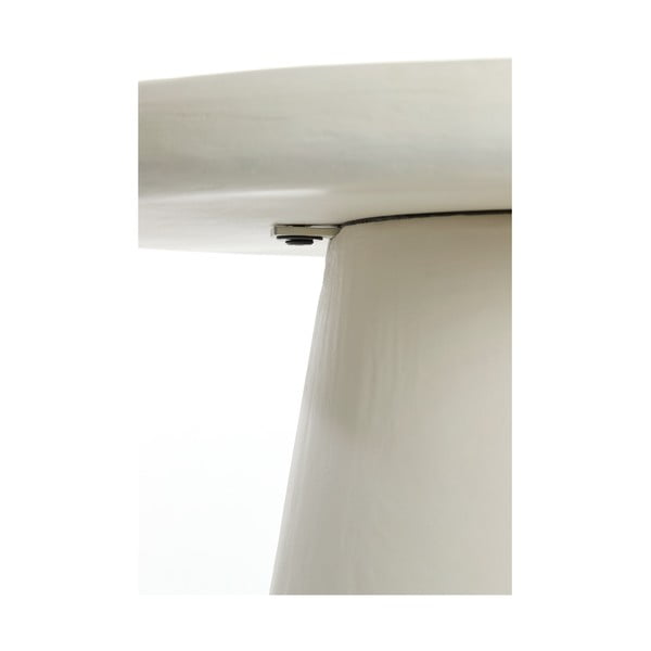 Bílý kulatý konferenční stolek ø 70 cm Kulona – Light & Living-image-3