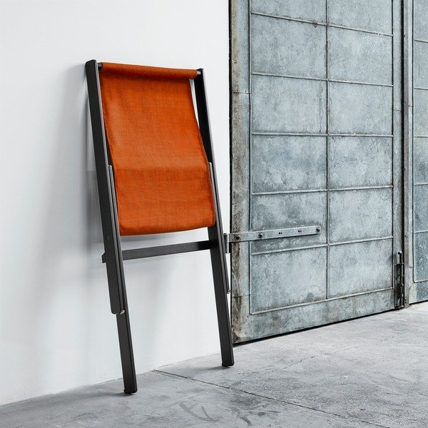 Skládací křeslo Karup Boogie Black/Orange-image-1
