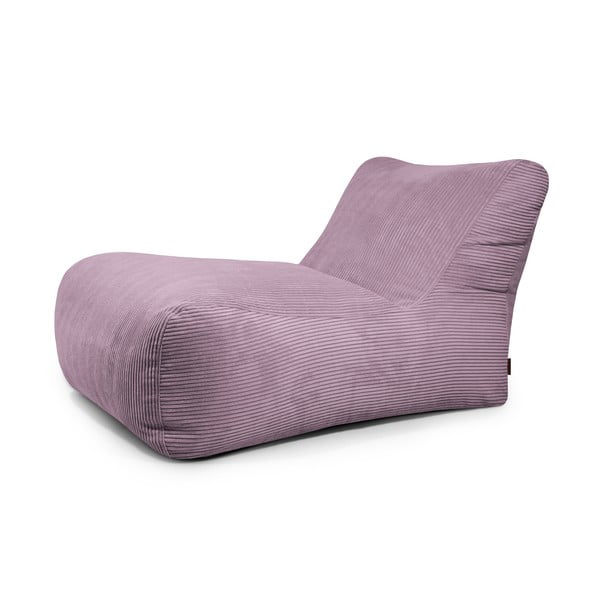 Fialový manšestrový sedací vak Lounge 100 – SLOWDOWN