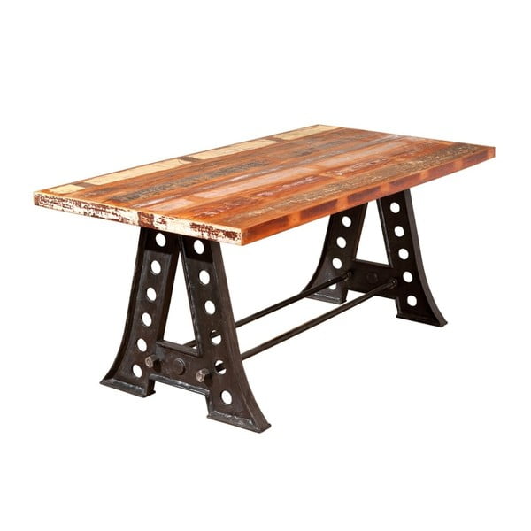 Jídelní stůl z masivního dřeva 13Casa Industry Vintage, šířka 180 cm