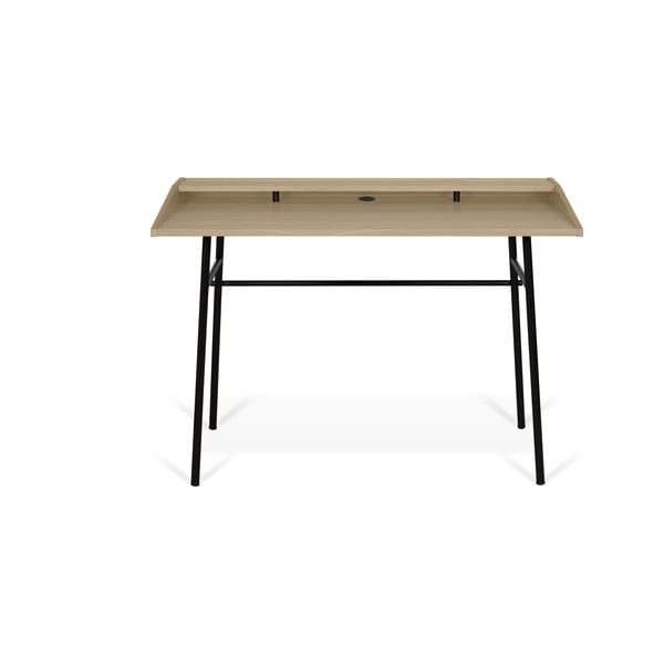 Pracovní stůl s deskou v dubovém dekoru 120x60 cm Ply - TemaHome