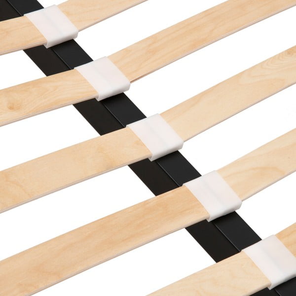 Šedá postel z bukového dřeva Vivonita Allon, 160 x 200 cm-image-1