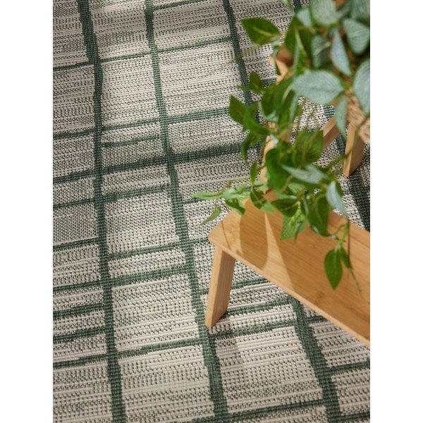 Zelený/krémový kulatý vnitřní a venkovní koberec ø 200 cm Haringey Crouch – Ted Baker-image-2