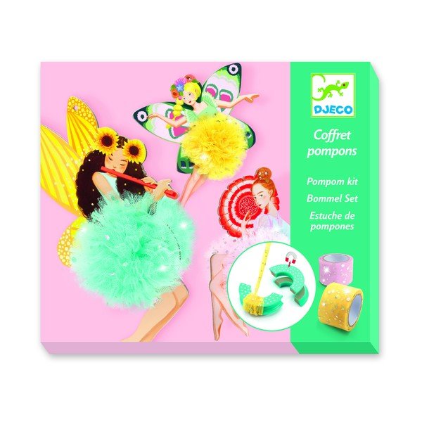 Set pro výrobu bambulí Djeco Fairies-image-4