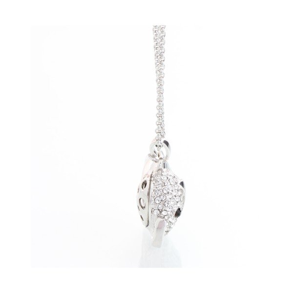 Náhrdelník se Swarovski Elements, šedé slůně-image-1
