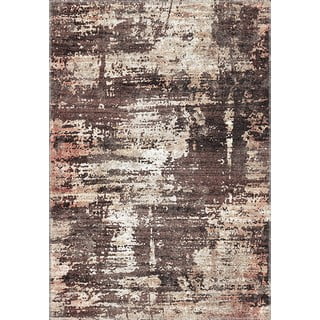 Hnědý koberec Vitaus Louis, 50 x 80 cm